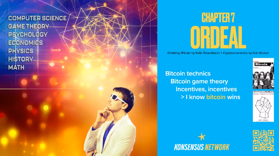 Chapter 7, Ordeal: Grokking Bitcoin and Cryptoeconomics